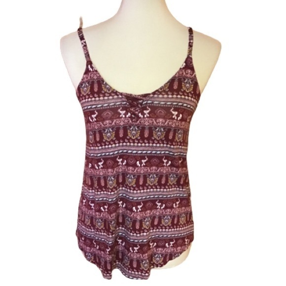 3 for 20 $ bundle Pink Republic Boho stripes elephants tank top - Picture 1 of 9
